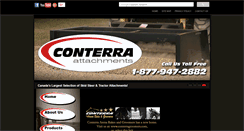 Desktop Screenshot of conterraindustries.com